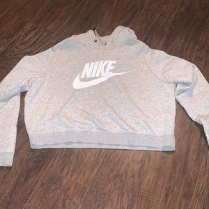 Nike cropped sweatshirt